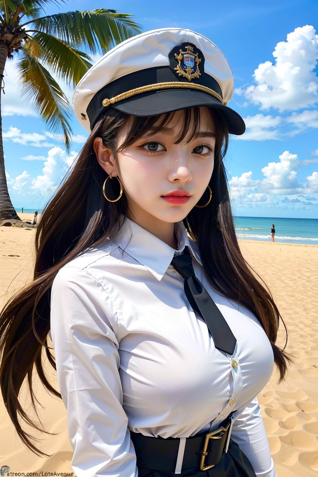 Rurina 可愛制服和比基尼
