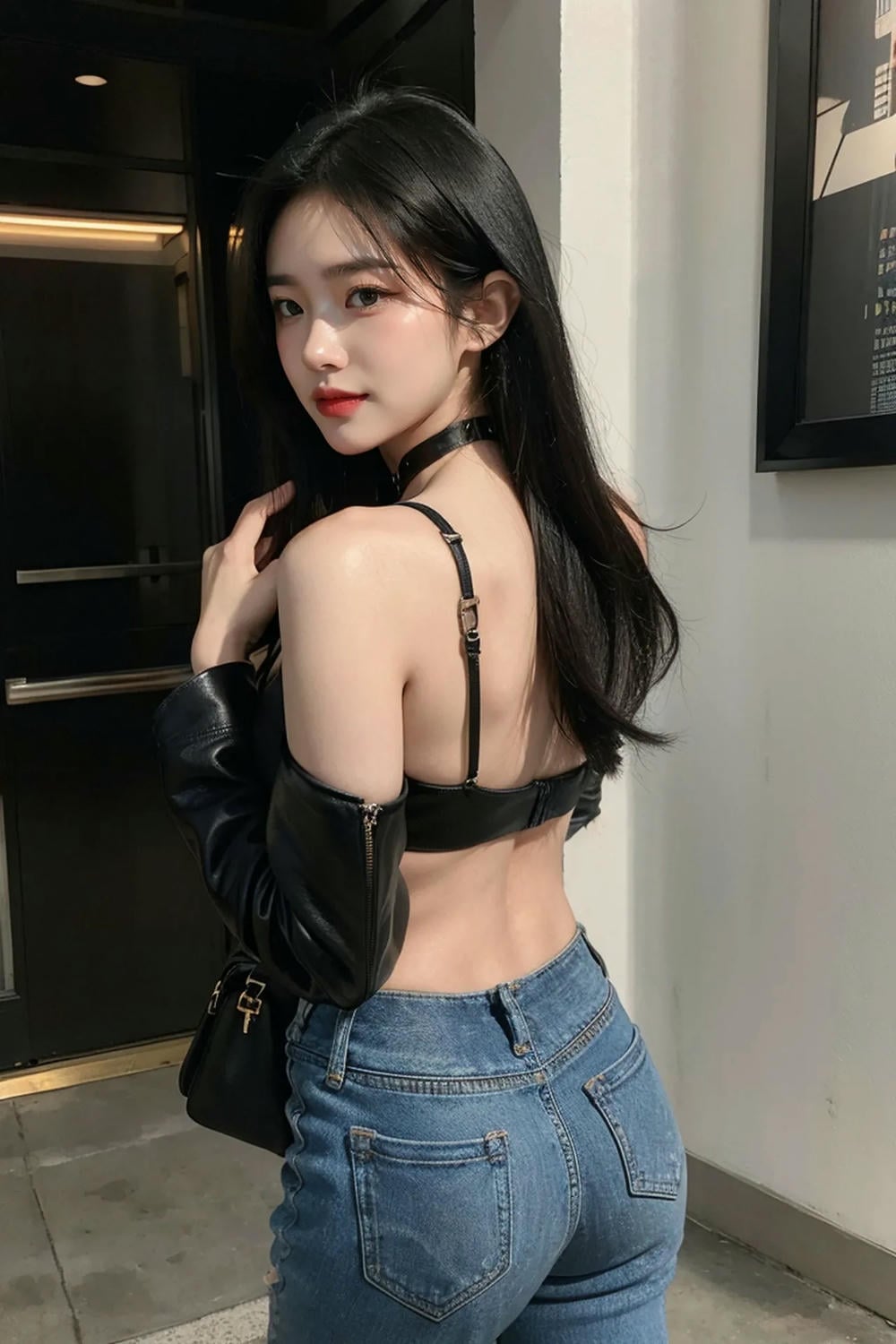 ★PATREON★ AI_KAORI - Hot Girl in Leather Jacket - Part 1