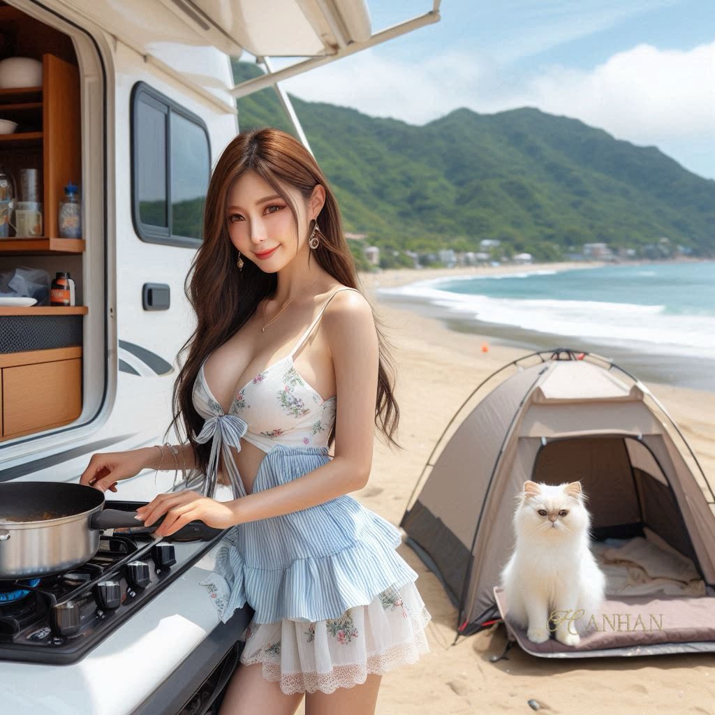 Camping party for the furry ones