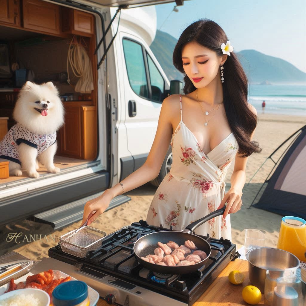 Camping party for the furry ones
