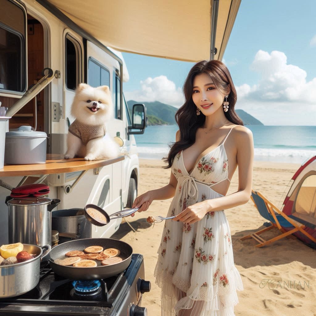 Camping party for the furry ones