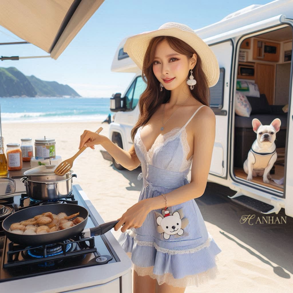 Camping party for the furry ones