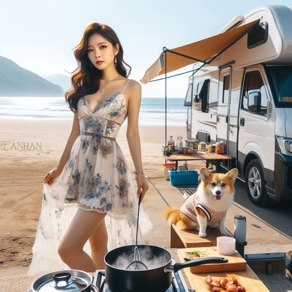 Camping party for the furry ones
