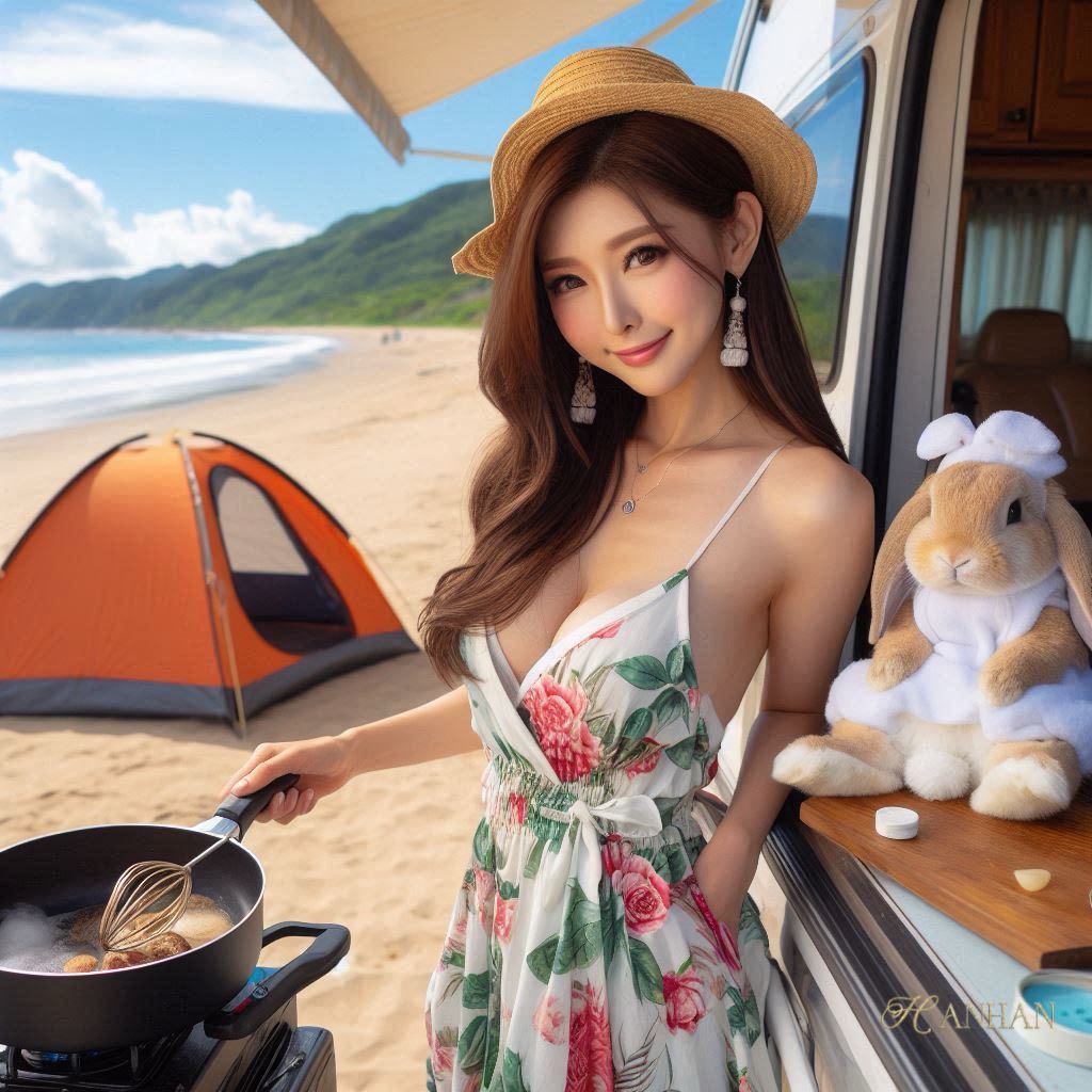 Camping party for the furry ones