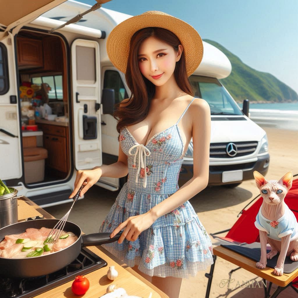 Camping party for the furry ones