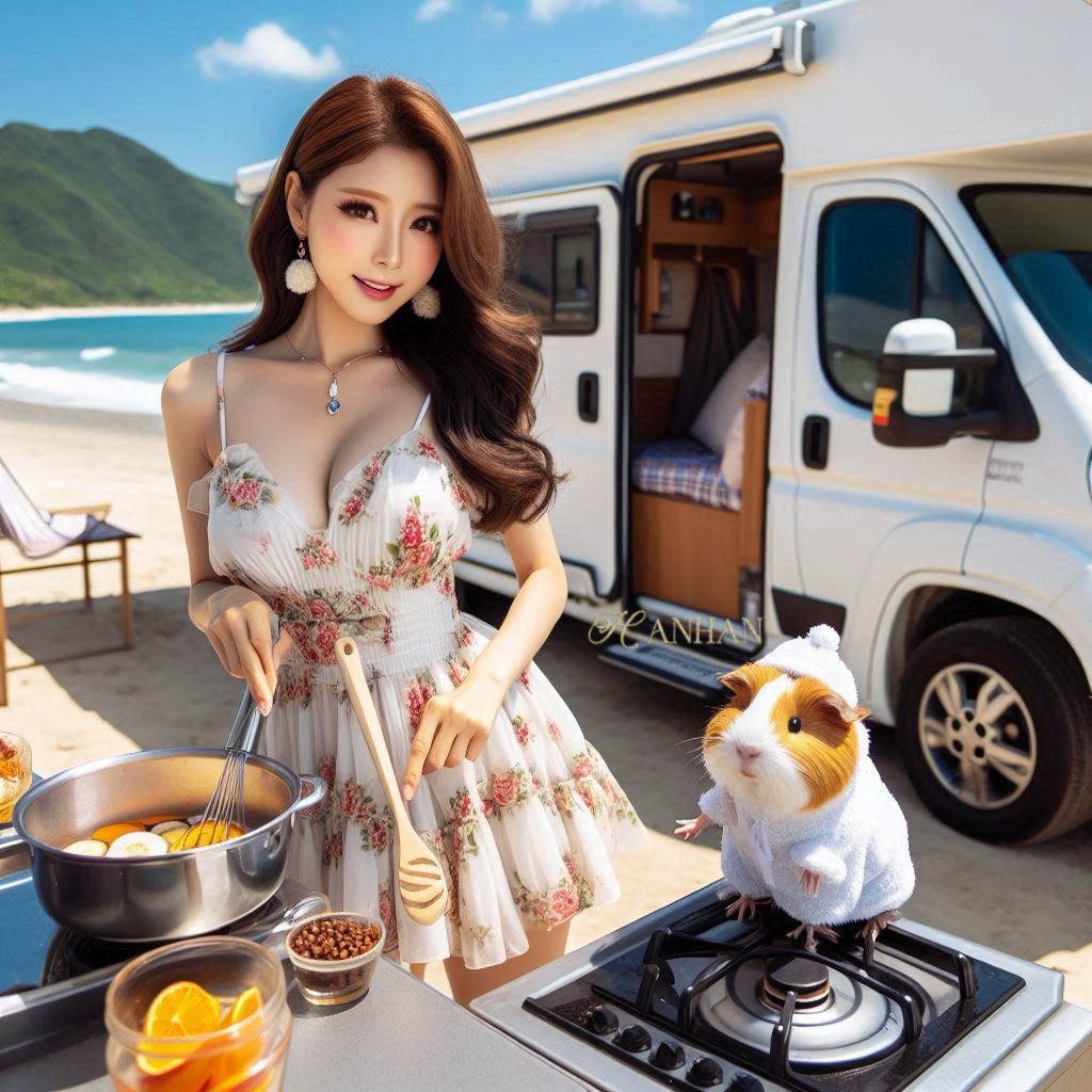 Camping party for the furry ones