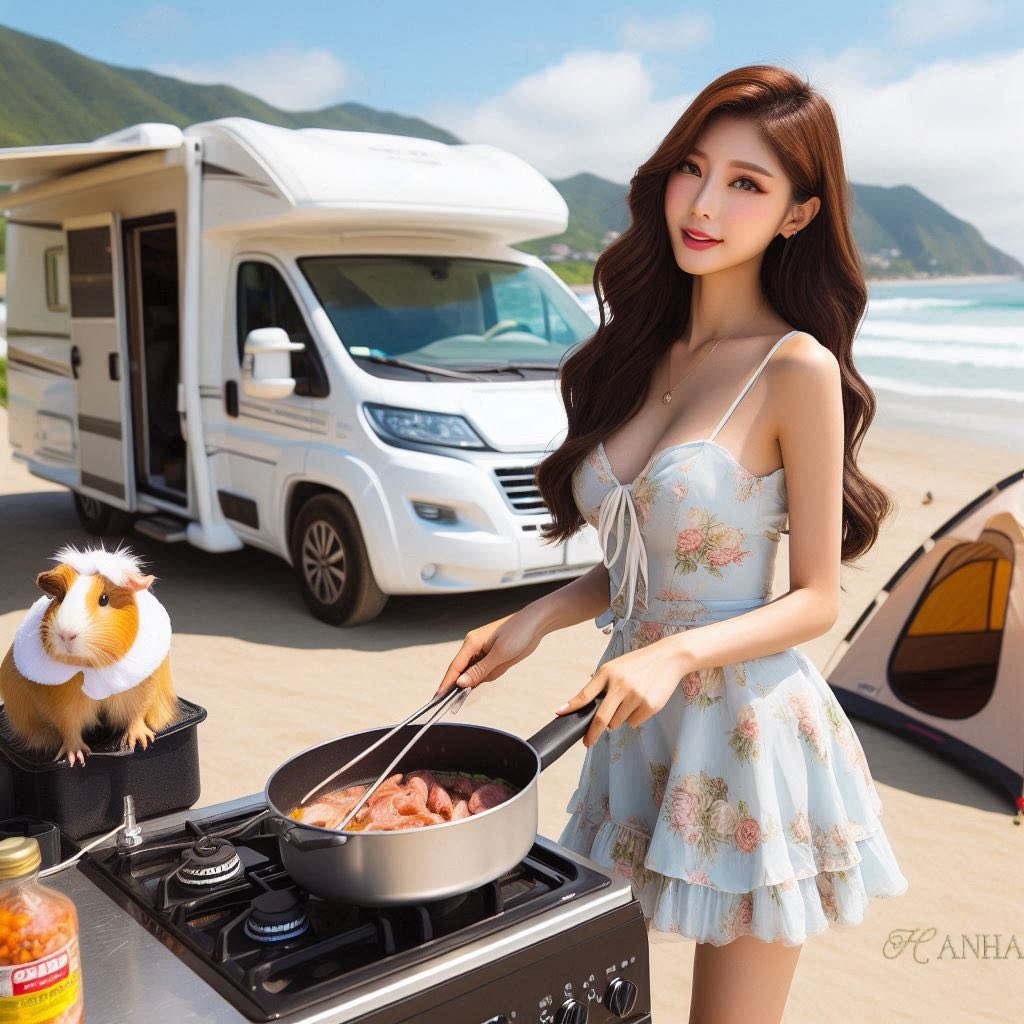 Camping party for the furry ones