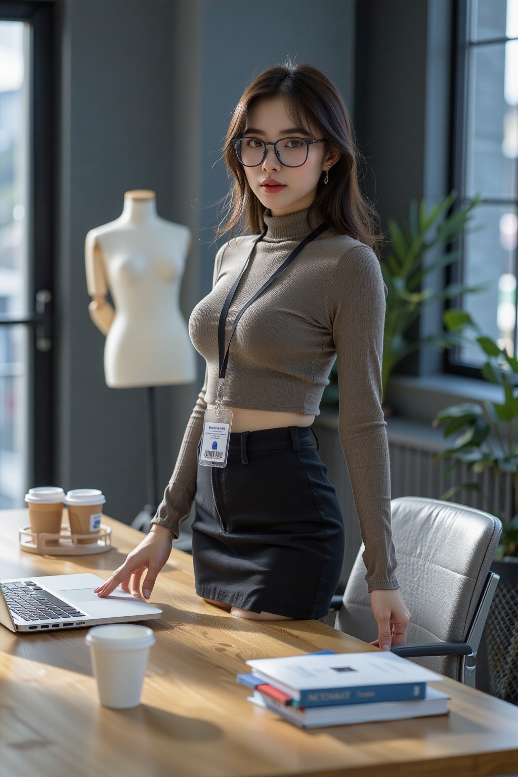 As a designer, do you dress professionally?