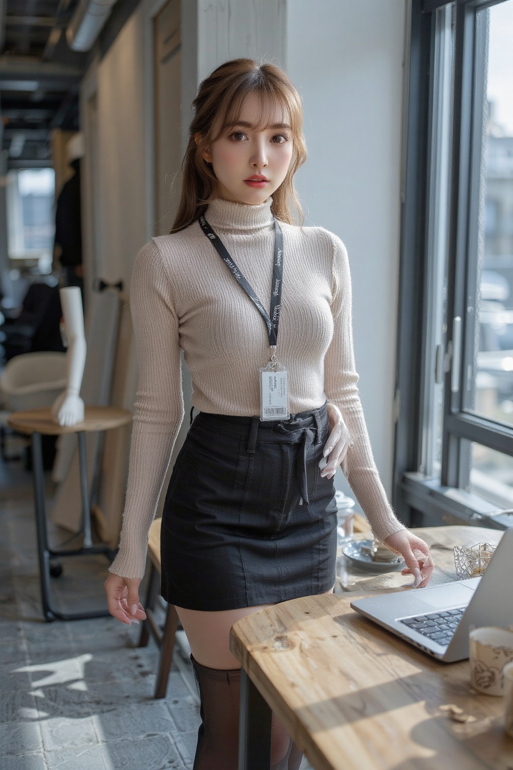 As a designer, do you dress professionally?