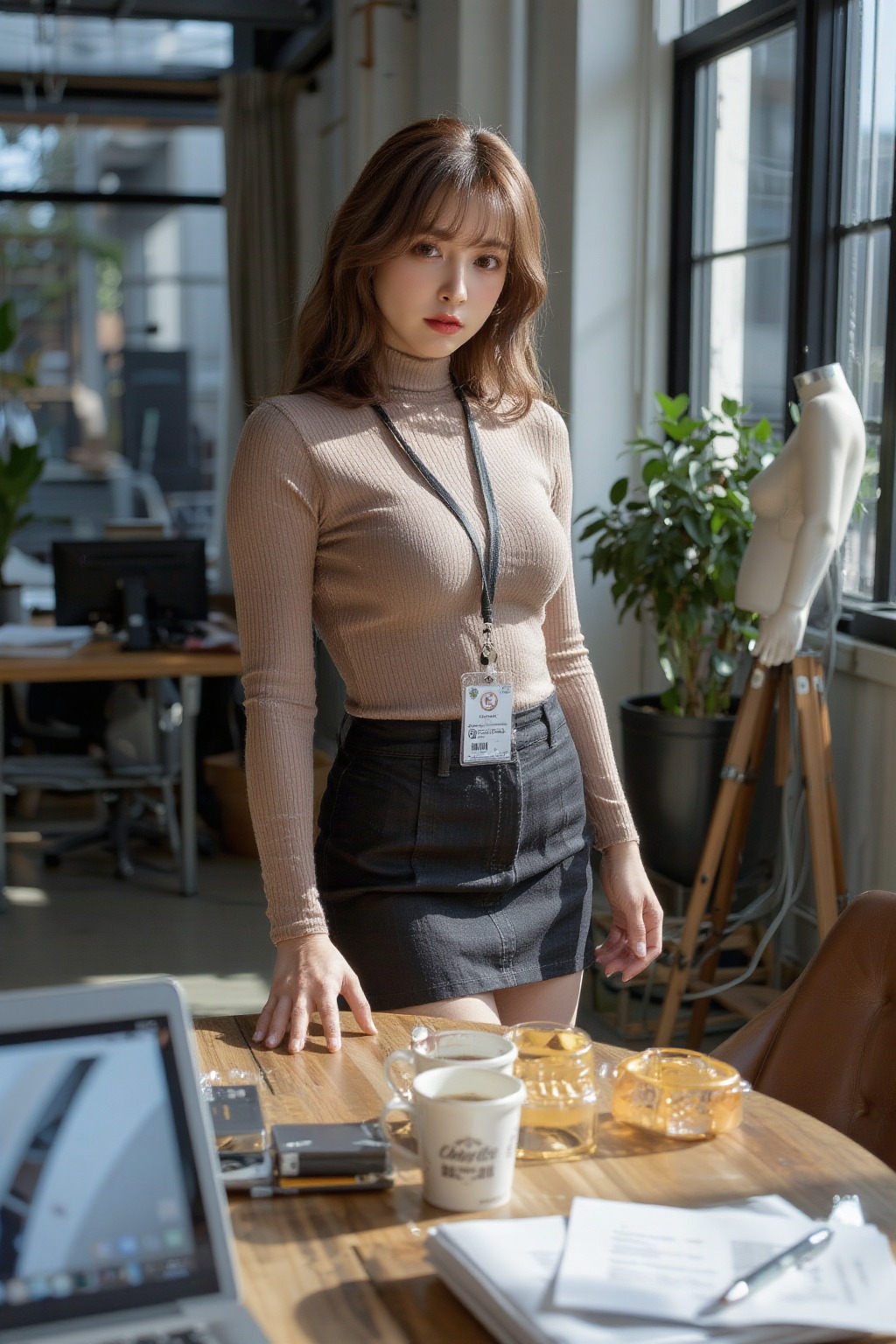 As a designer, do you dress professionally?