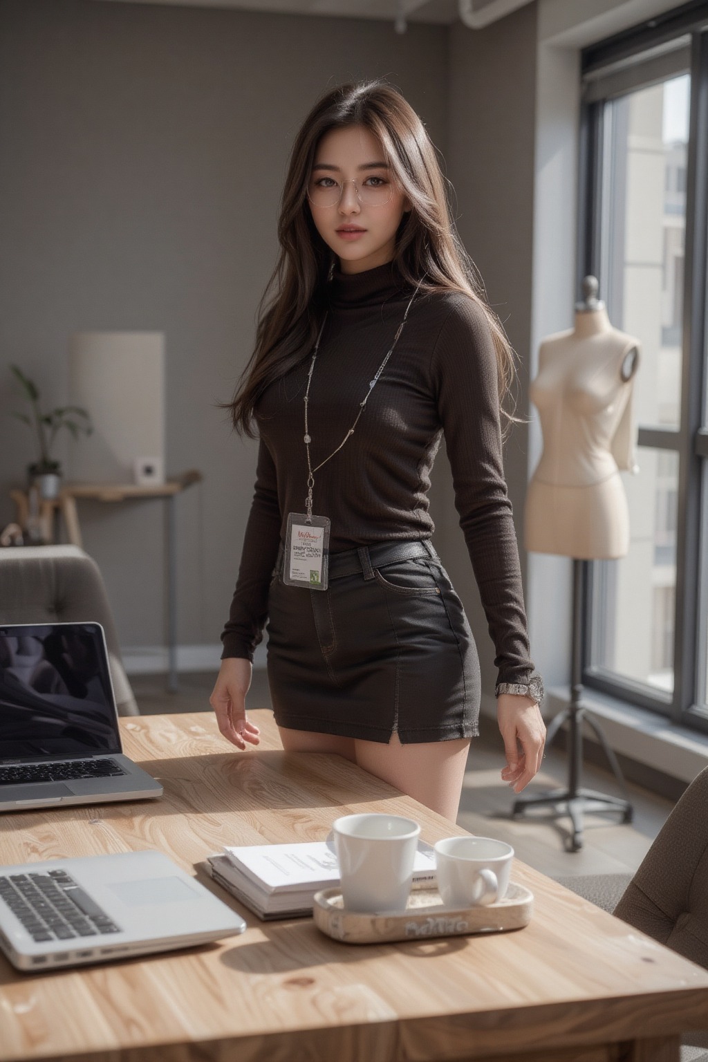 As a designer, do you dress professionally?