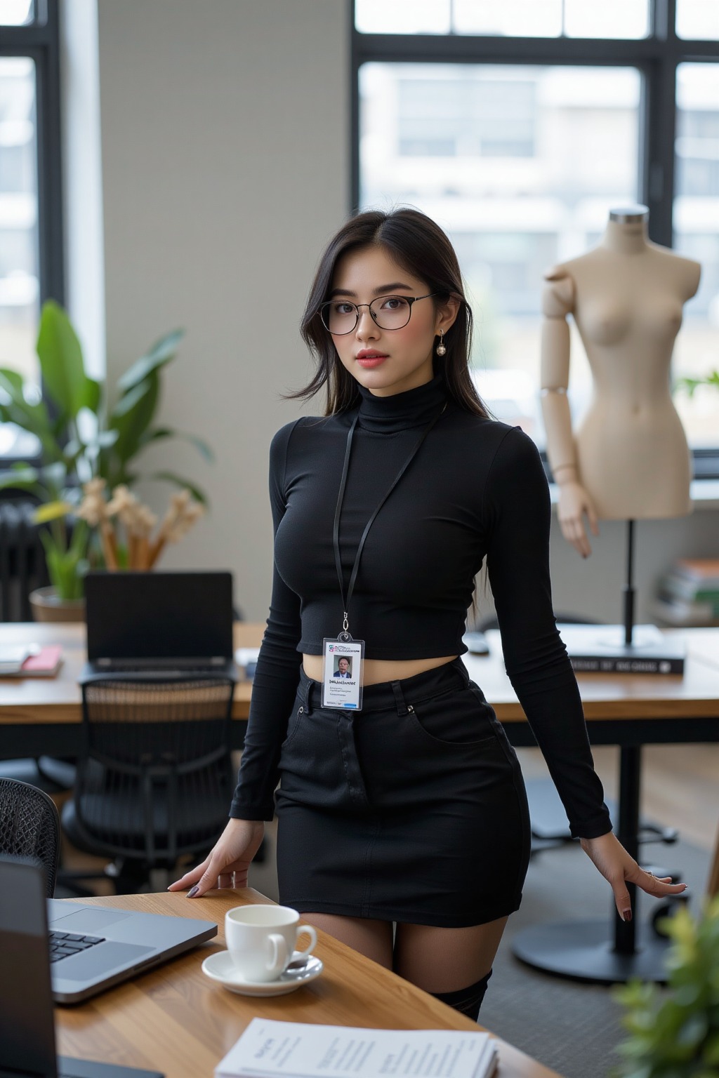As a designer, do you dress professionally?