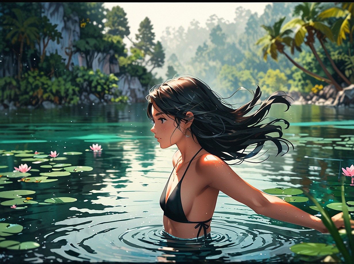 Seemingly untrue series - Lake Pasupok, Indonesia