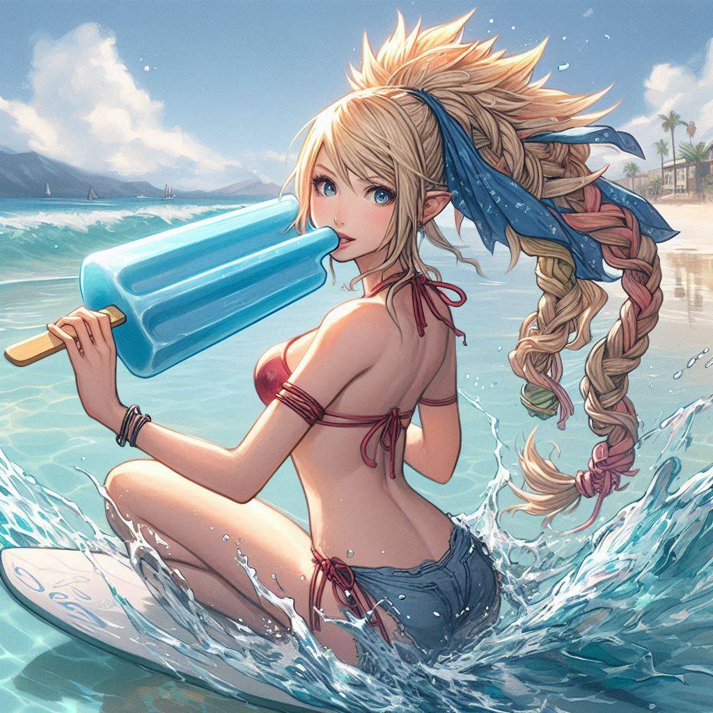 Want to use popsicles as surfboards?
