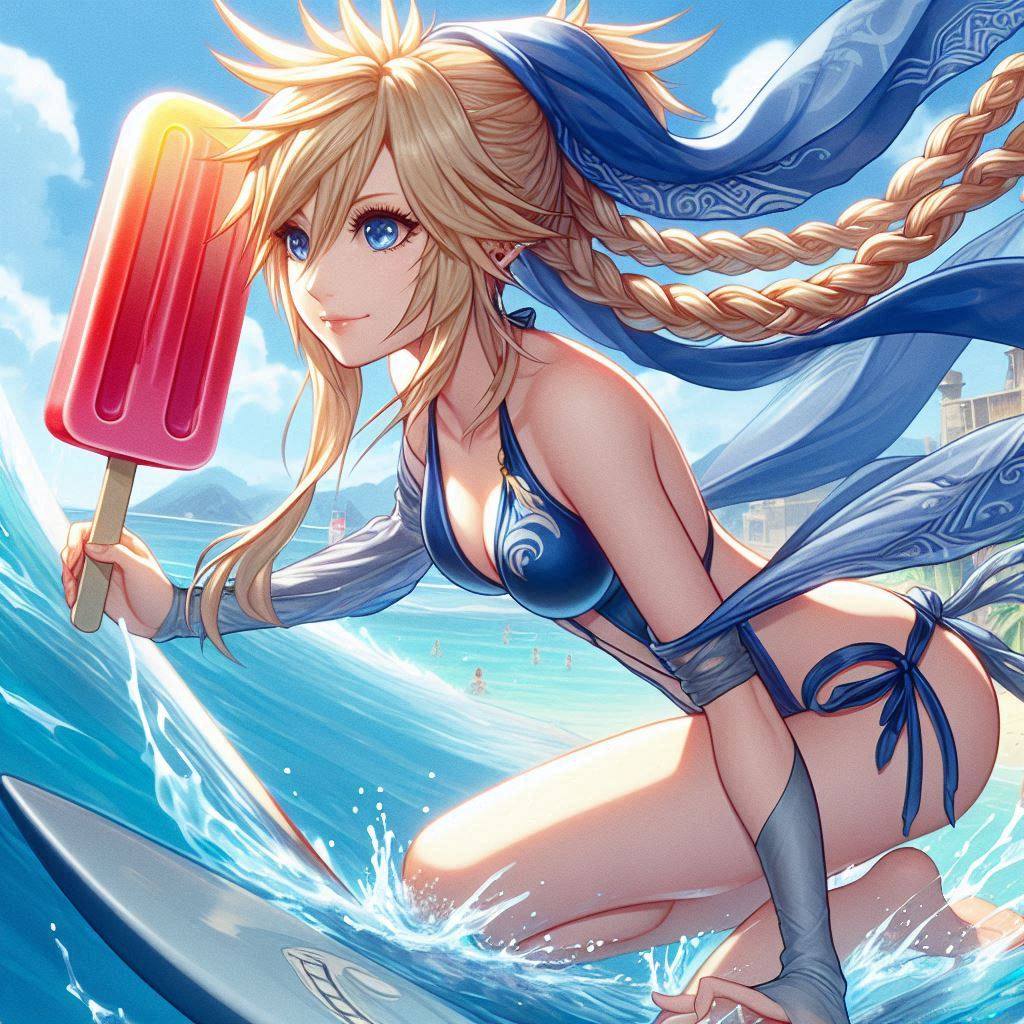 Want to use popsicles as surfboards?