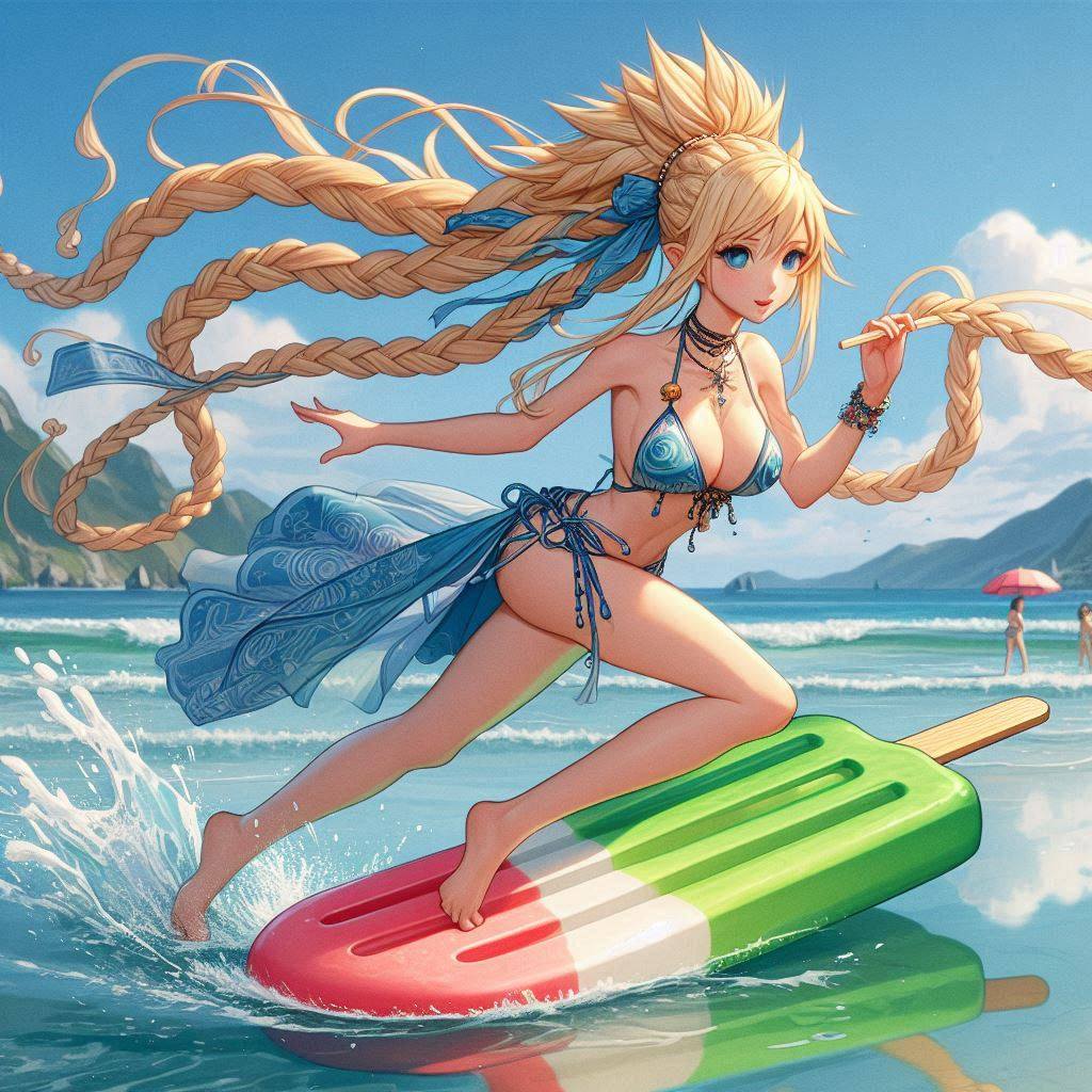 Want to use popsicles as surfboards?