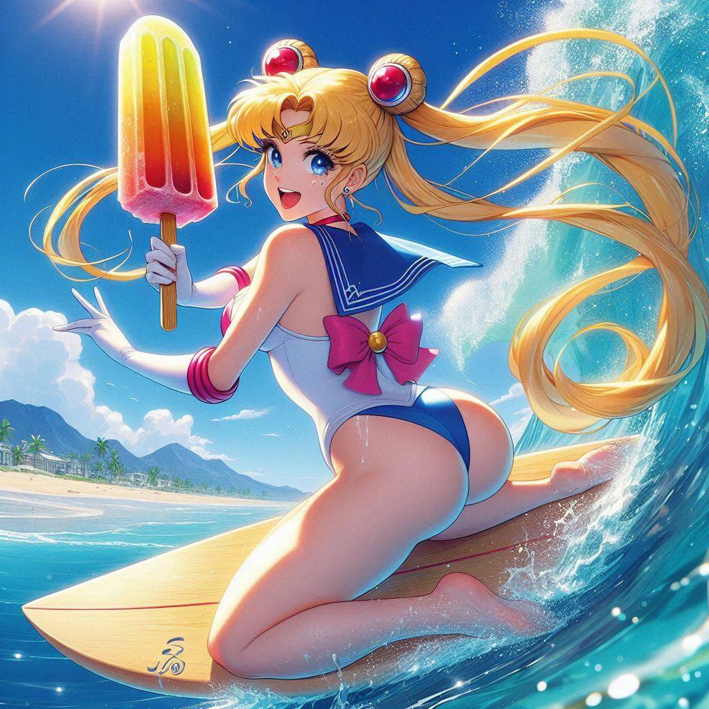 Want to use popsicles as surfboards?