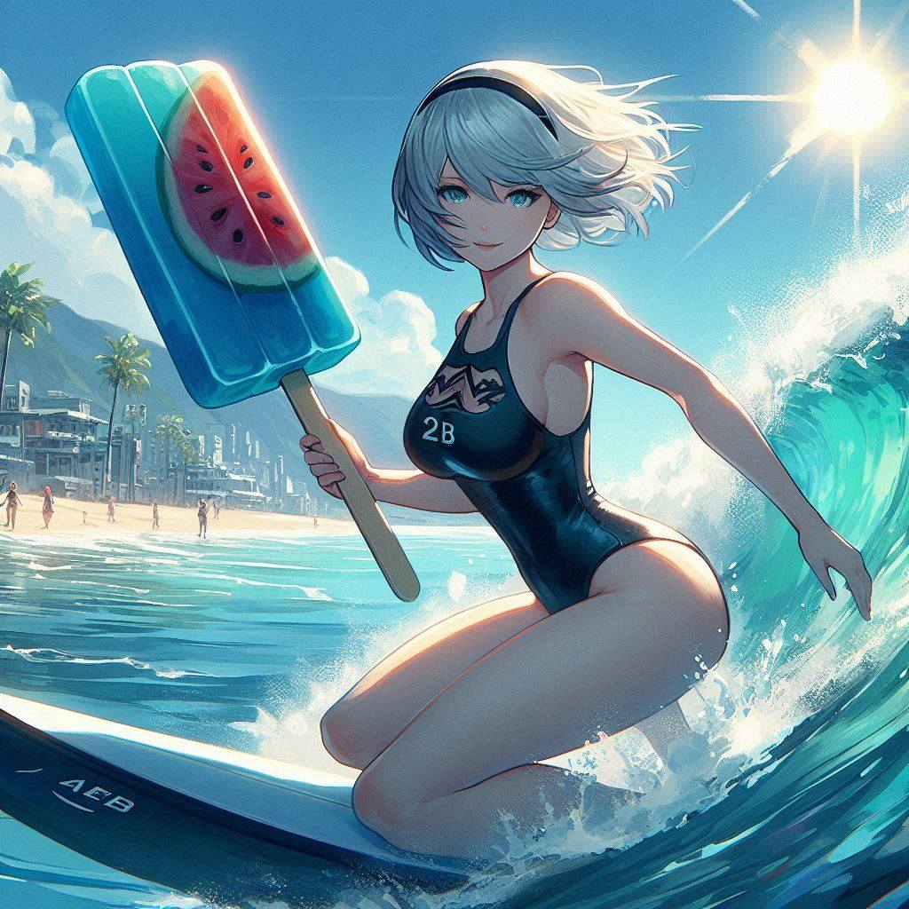 Want to use popsicles as surfboards?