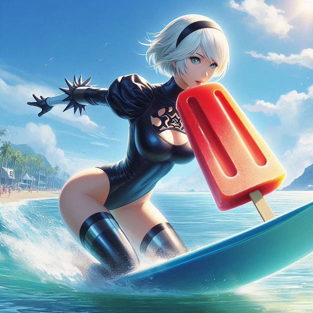 Want to use popsicles as surfboards?