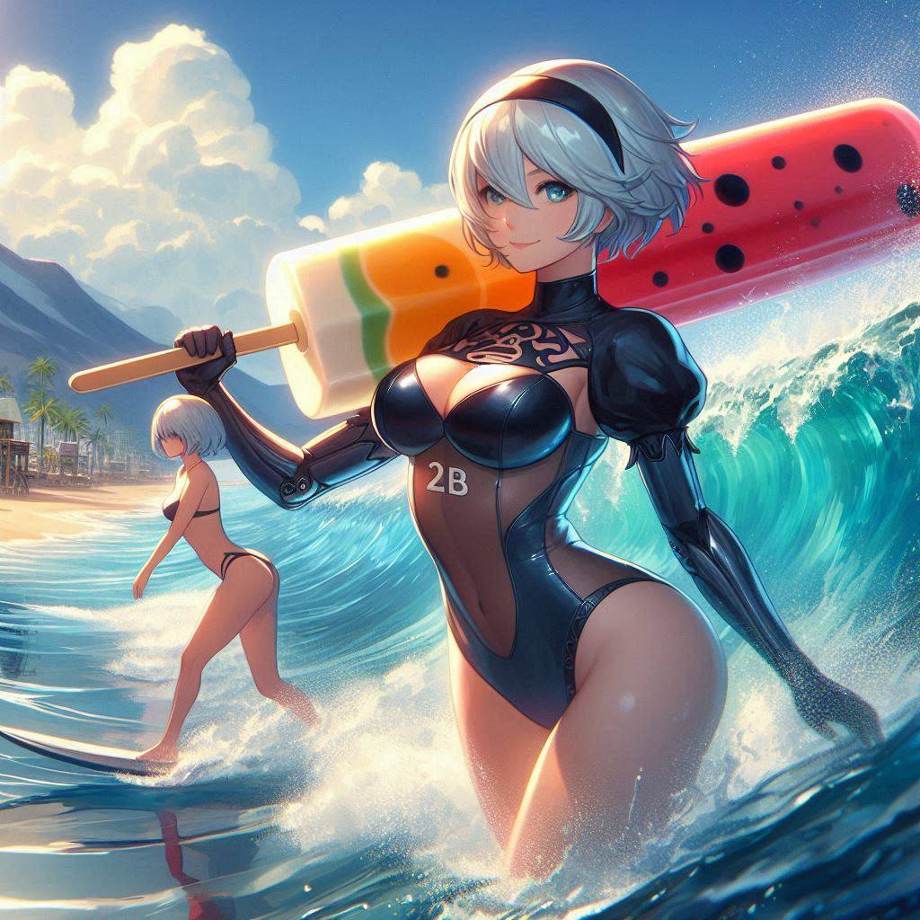 Want to use popsicles as surfboards?