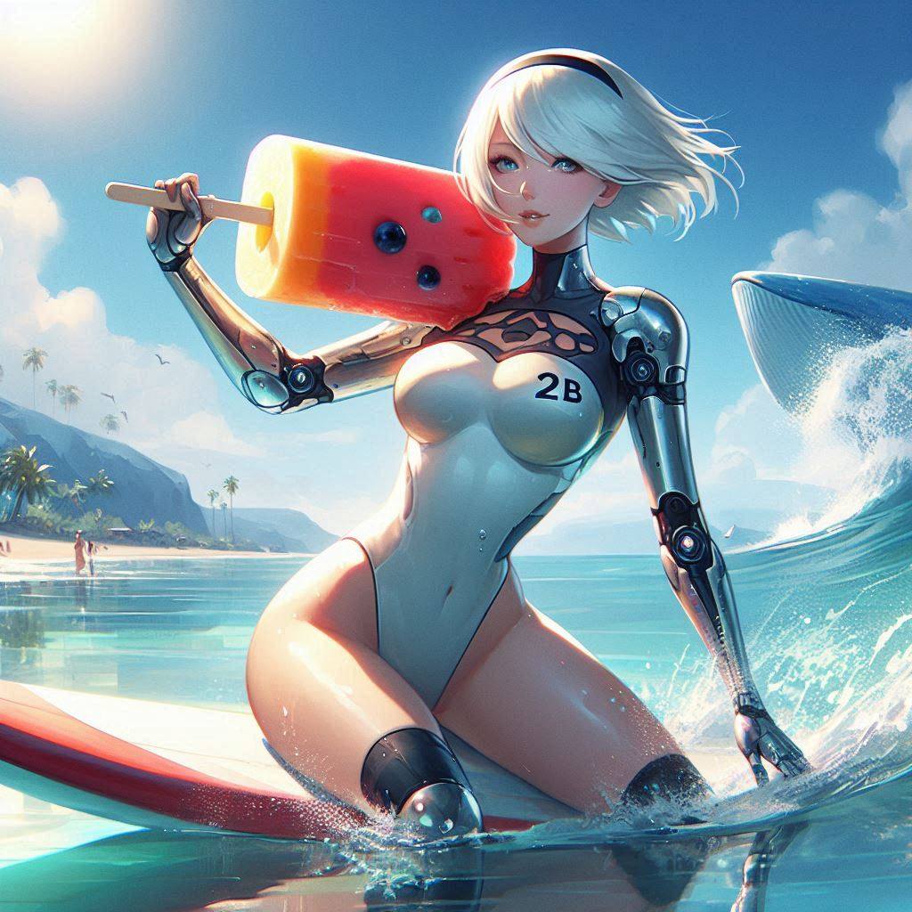 Want to use popsicles as surfboards?