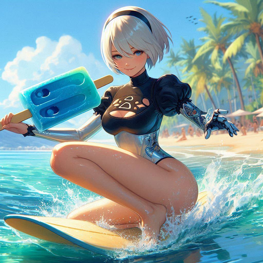 Want to use popsicles as surfboards?