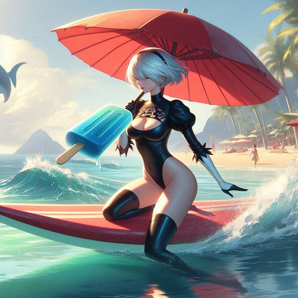 Want to use popsicles as surfboards?