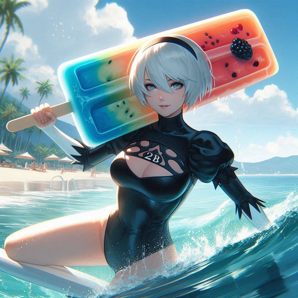 Want to use popsicles as surfboards?