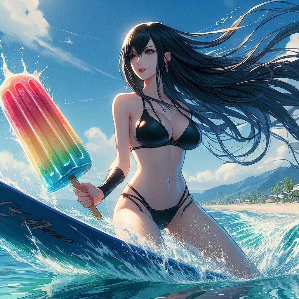 Want to use popsicles as surfboards?