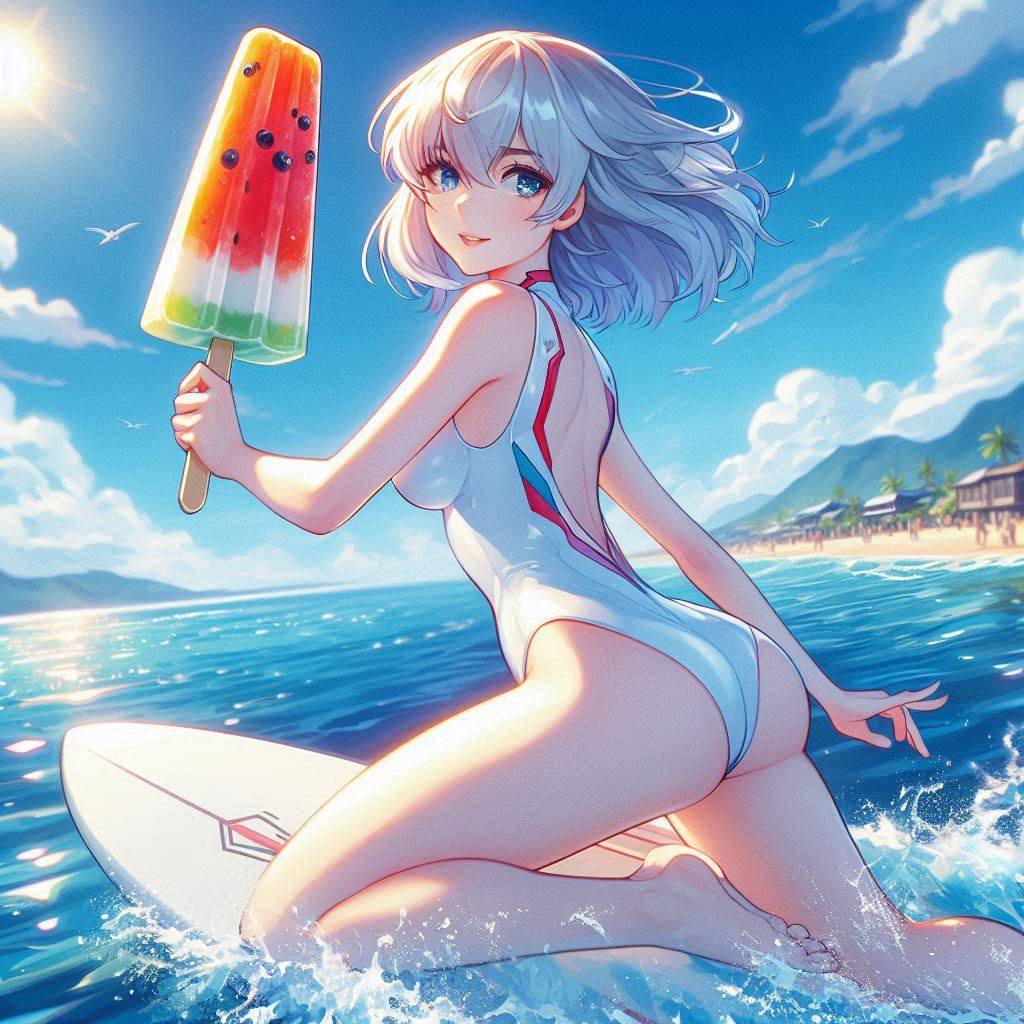 Want to use popsicles as surfboards?