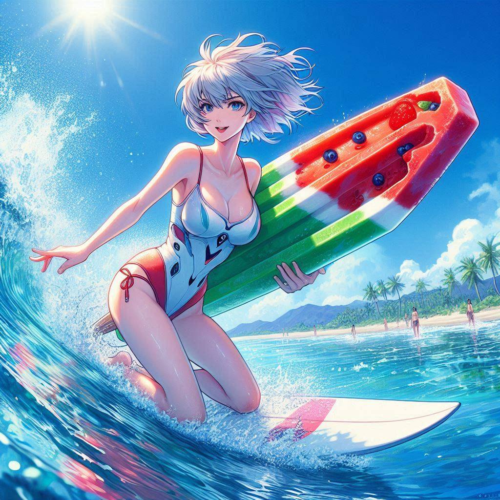 Want to use popsicles as surfboards?