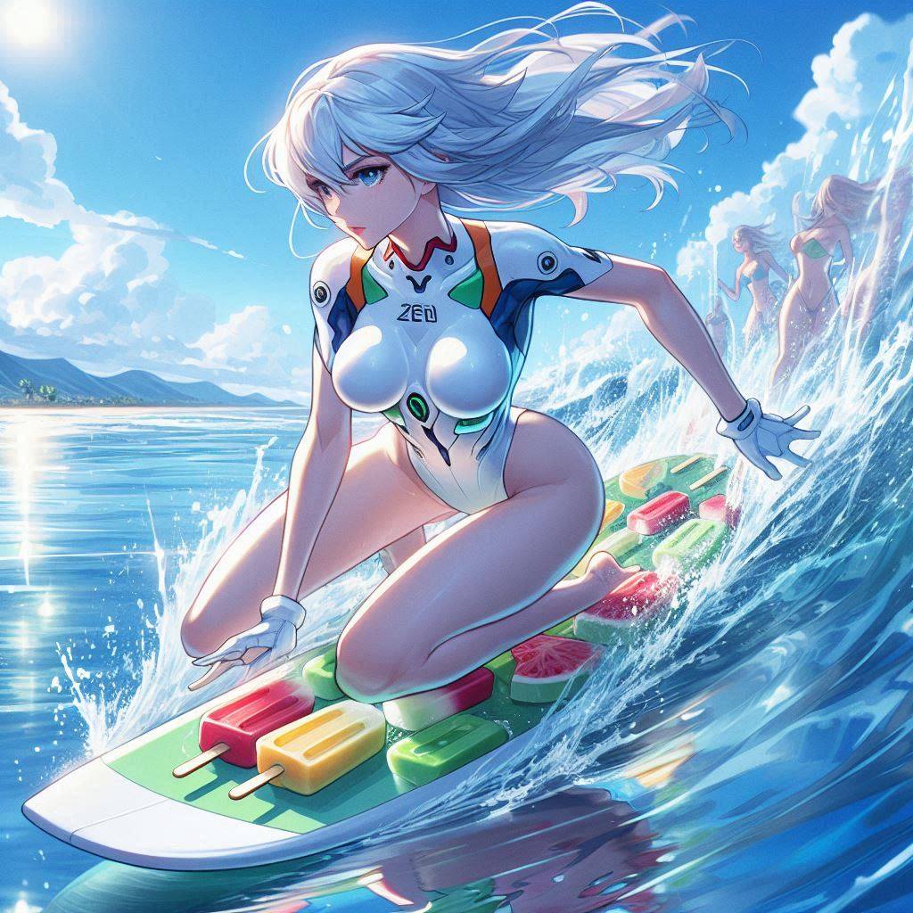 Want to use popsicles as surfboards?