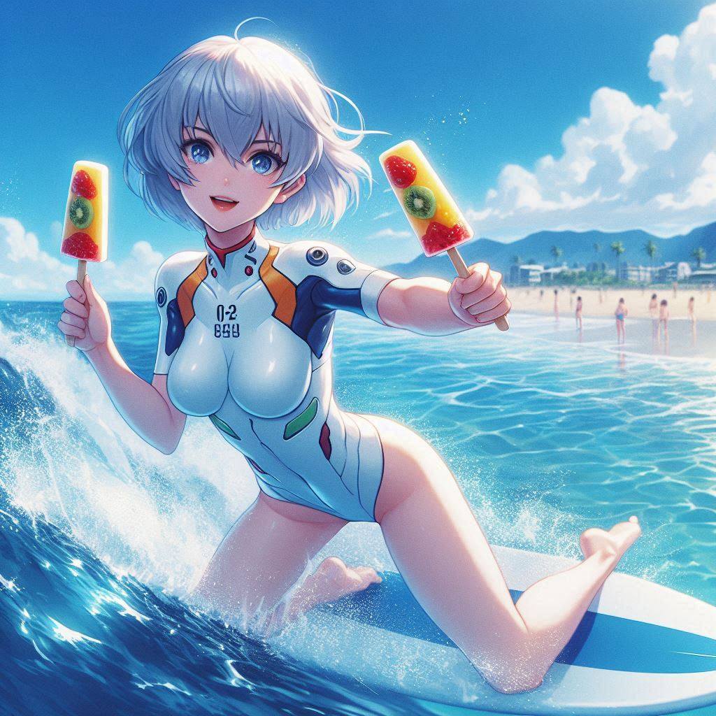 Want to use popsicles as surfboards?