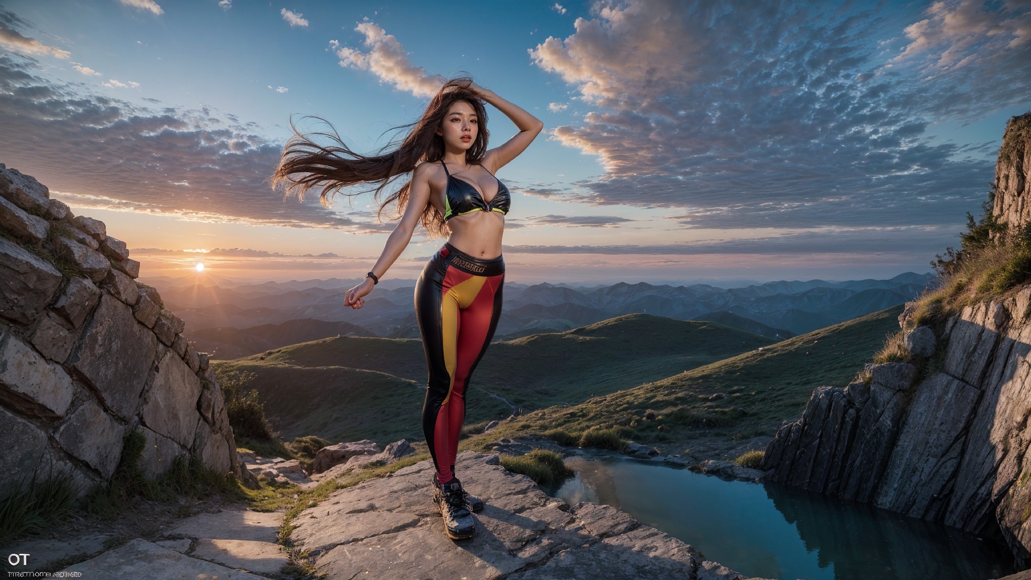 Hiking in leggings1