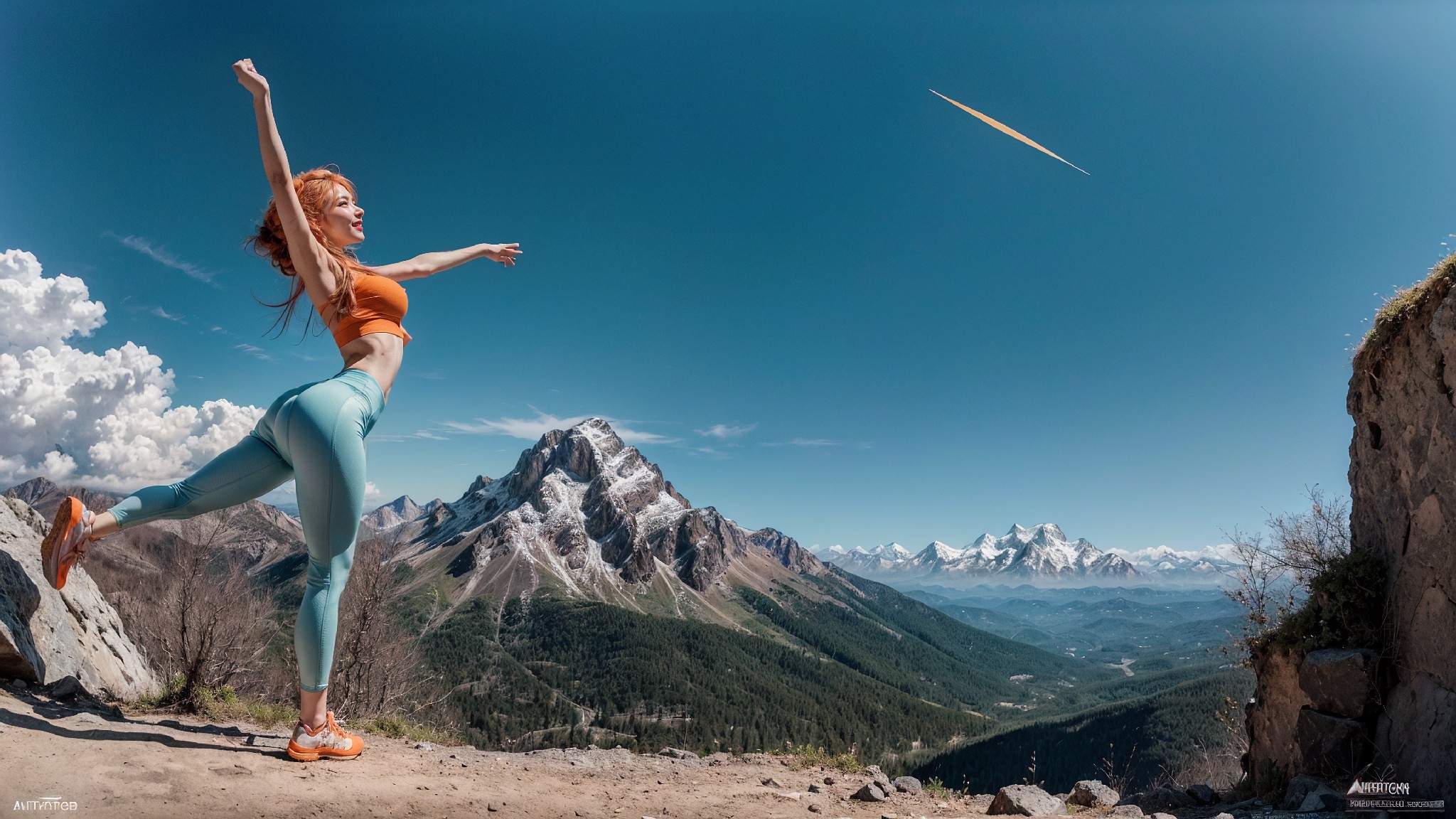 Hiking in leggings1