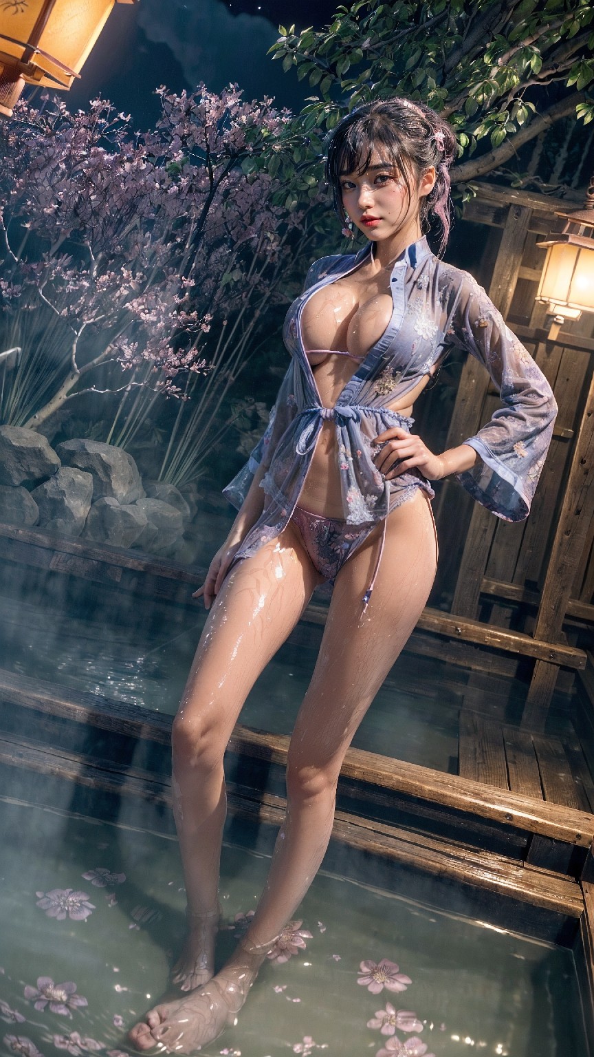 Japanese hot spring lingerie woman1