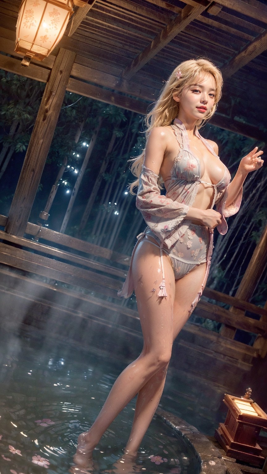 Japanese hot spring lingerie woman1