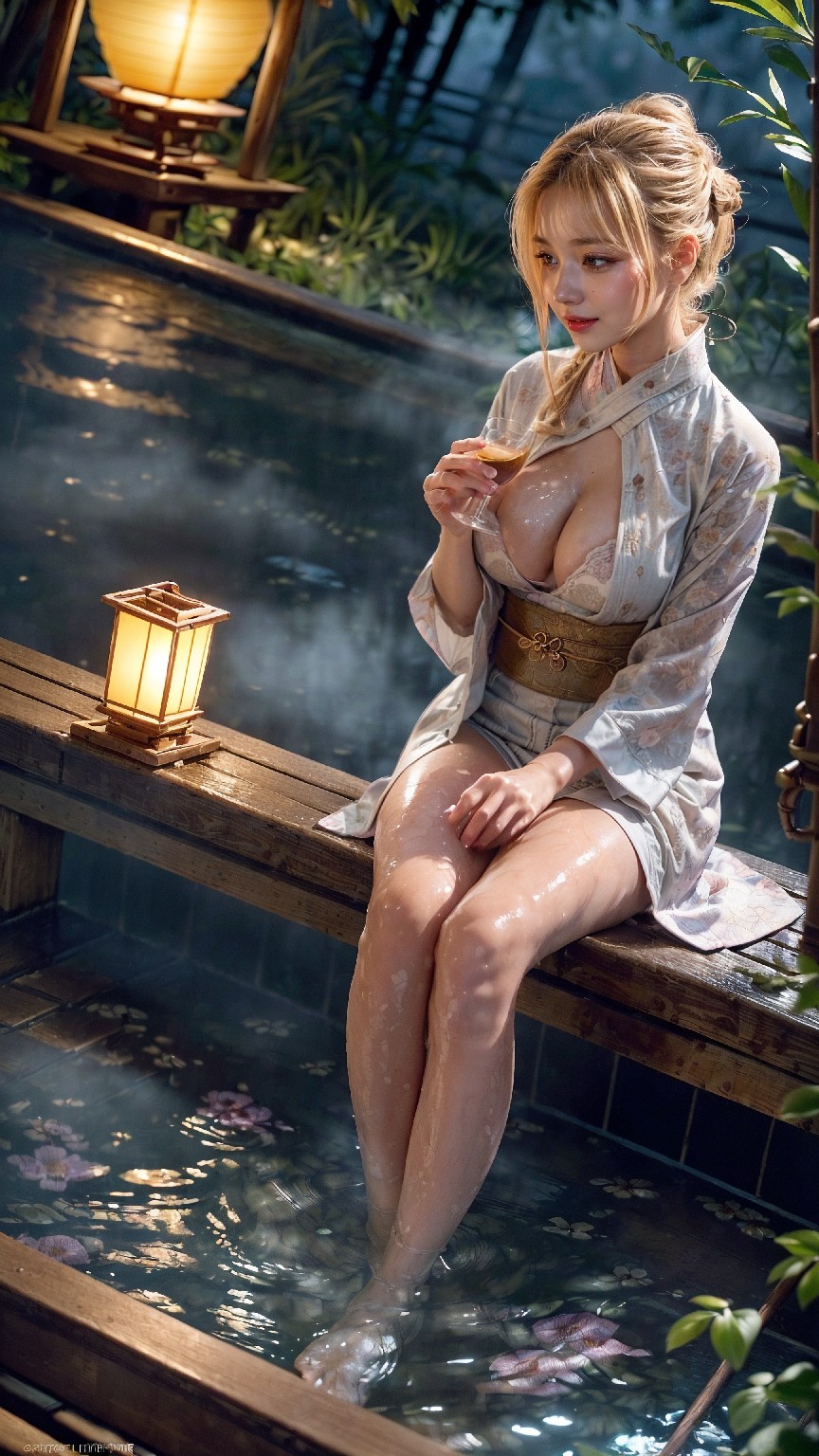 Japanese hot spring lingerie woman1