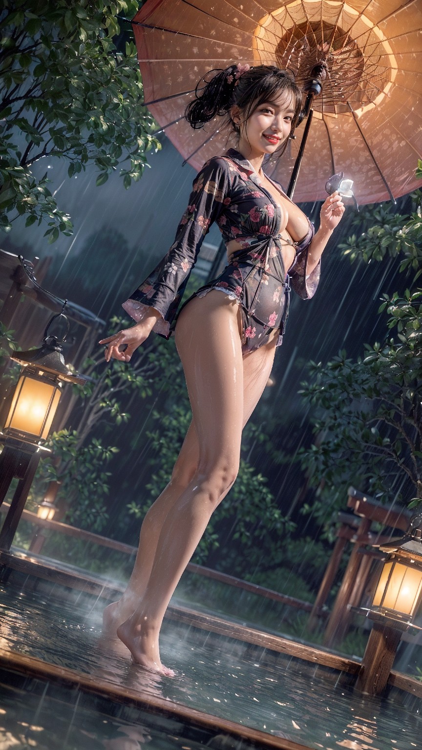 Japanese hot spring lingerie woman1