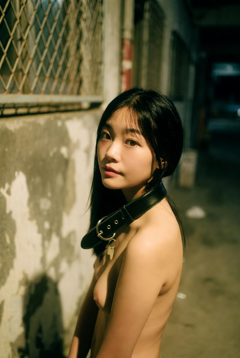 Love you alone in the dark alley, love the shape of your chest