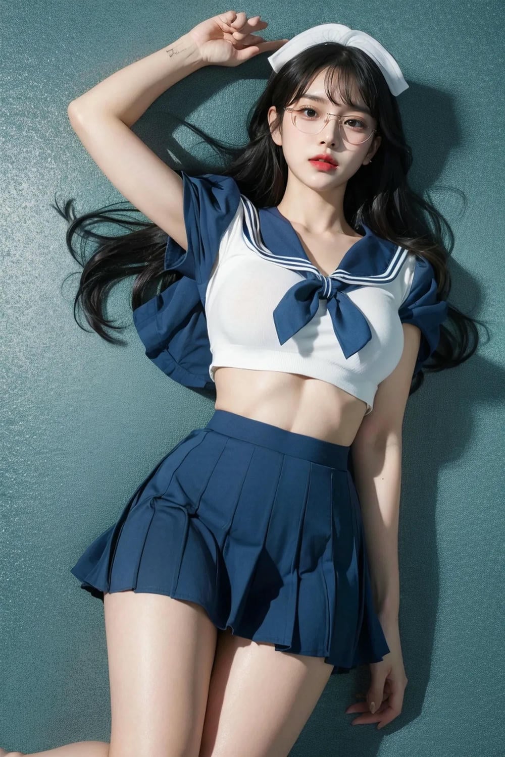 ★Patreon★ AI_Kaori - Long Hair Girl with Young Girl Outfit - Part 4