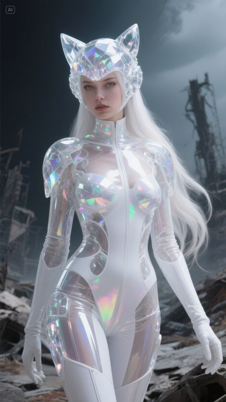 White Transparent Set