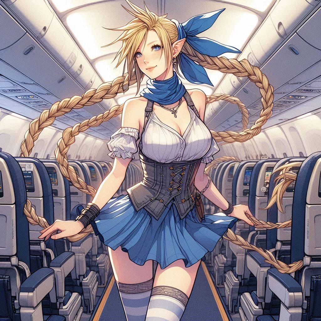 Turn some characters into flight attendants