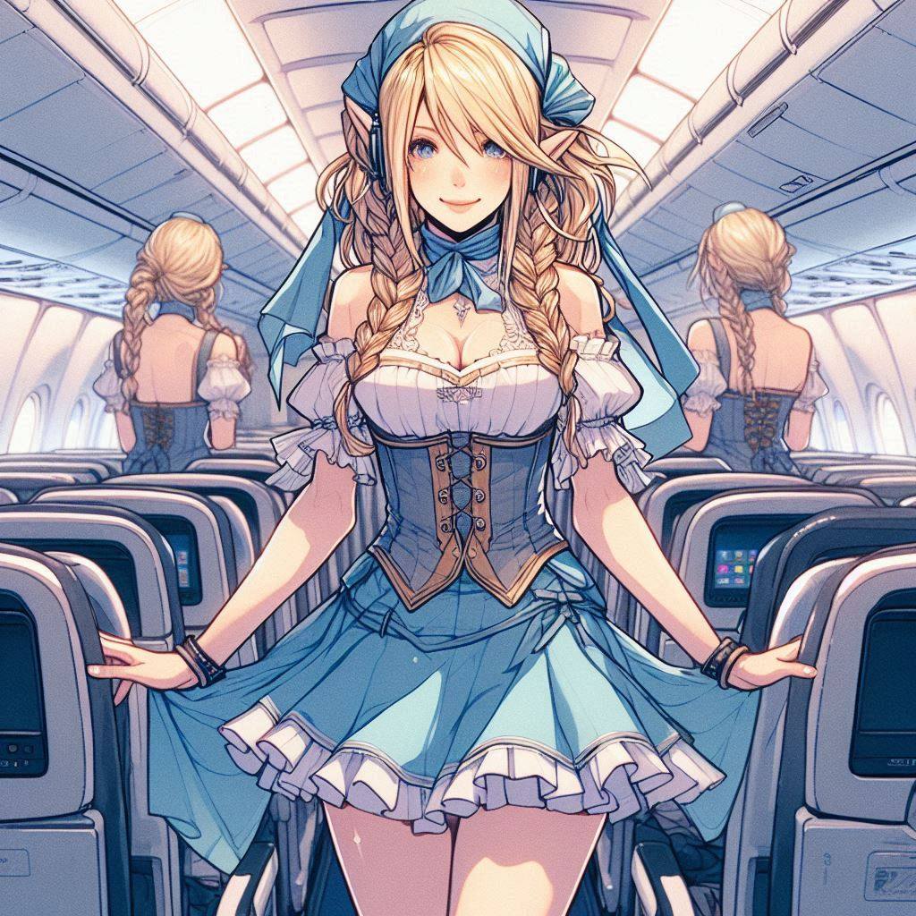 Turn some characters into flight attendants