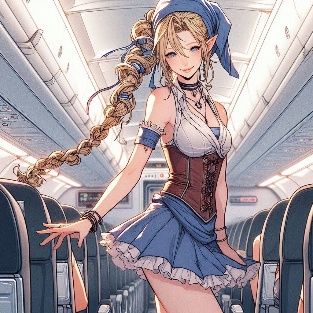 Turn some characters into flight attendants