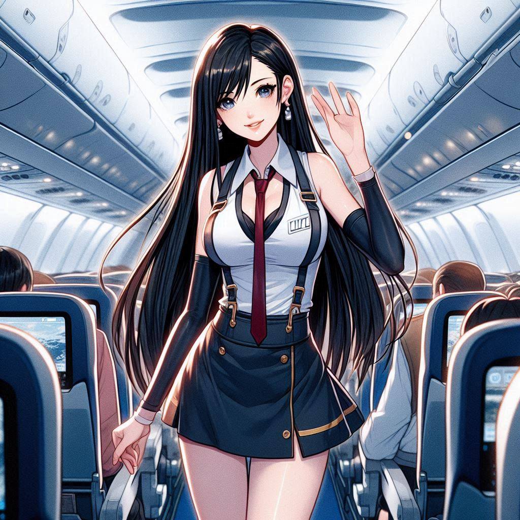 Turn some characters into flight attendants