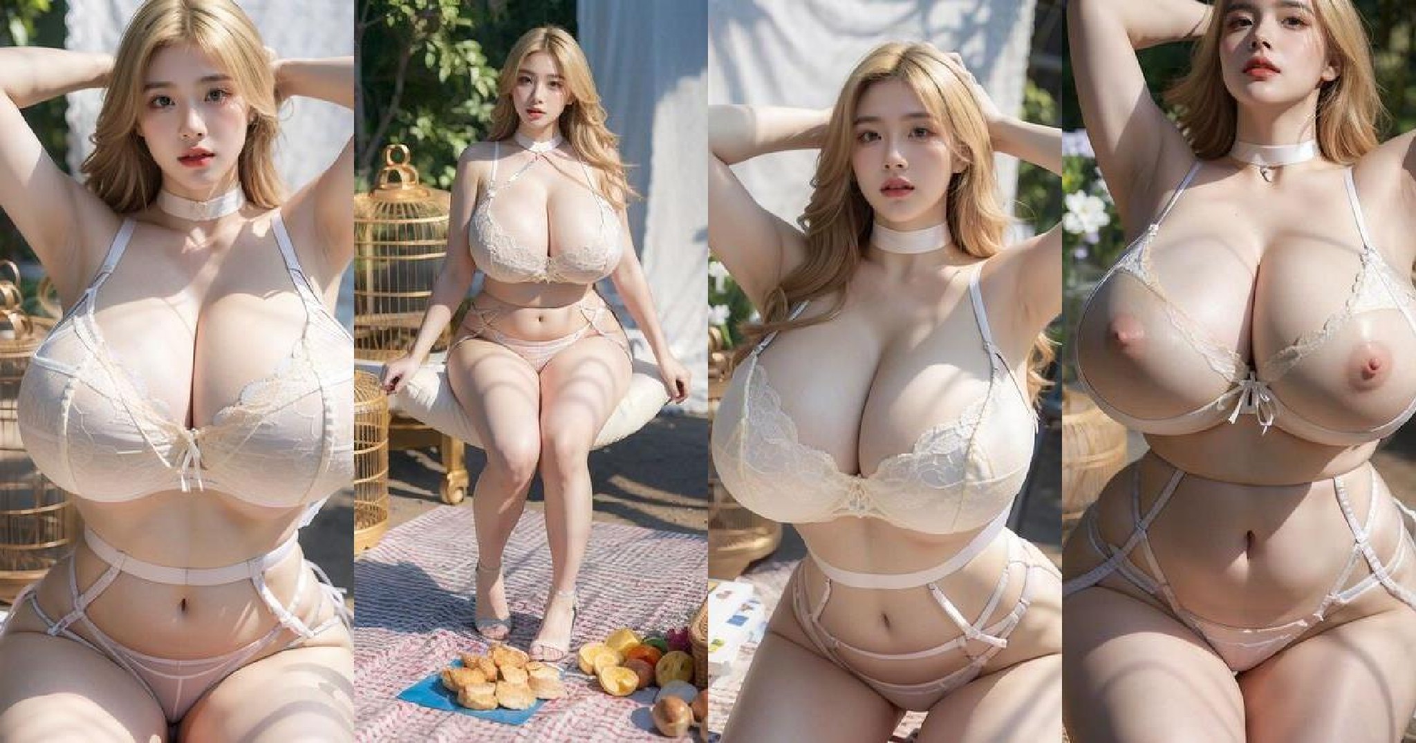 White Underwear NSFW