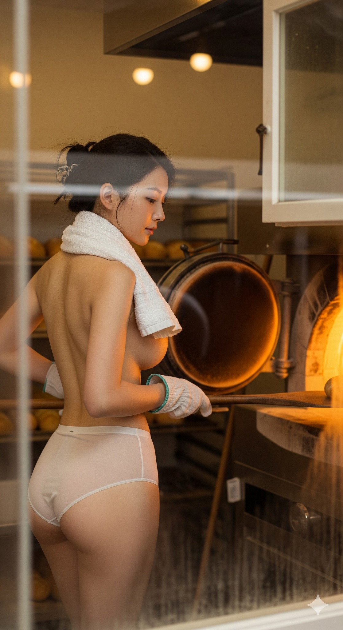 Freshly baked bread