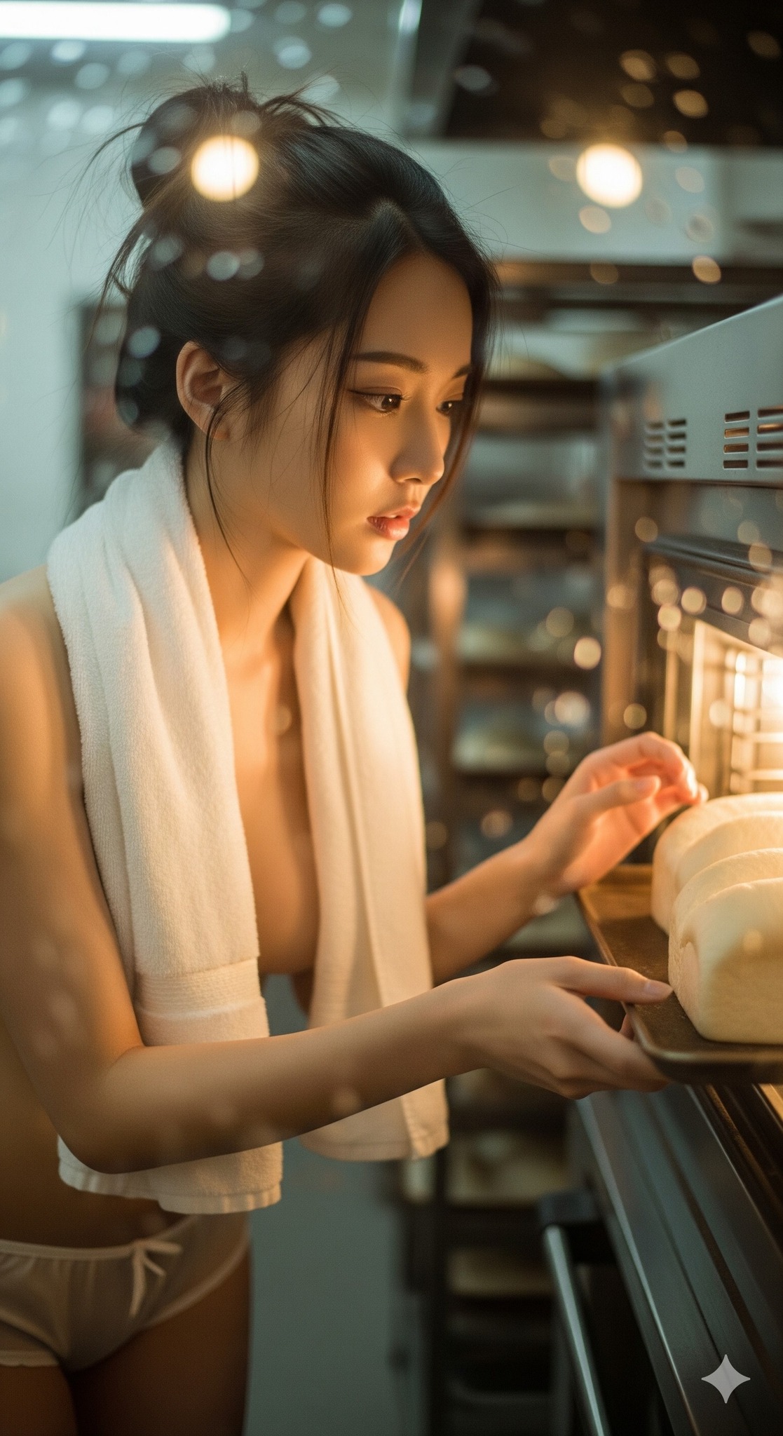 Freshly baked bread
