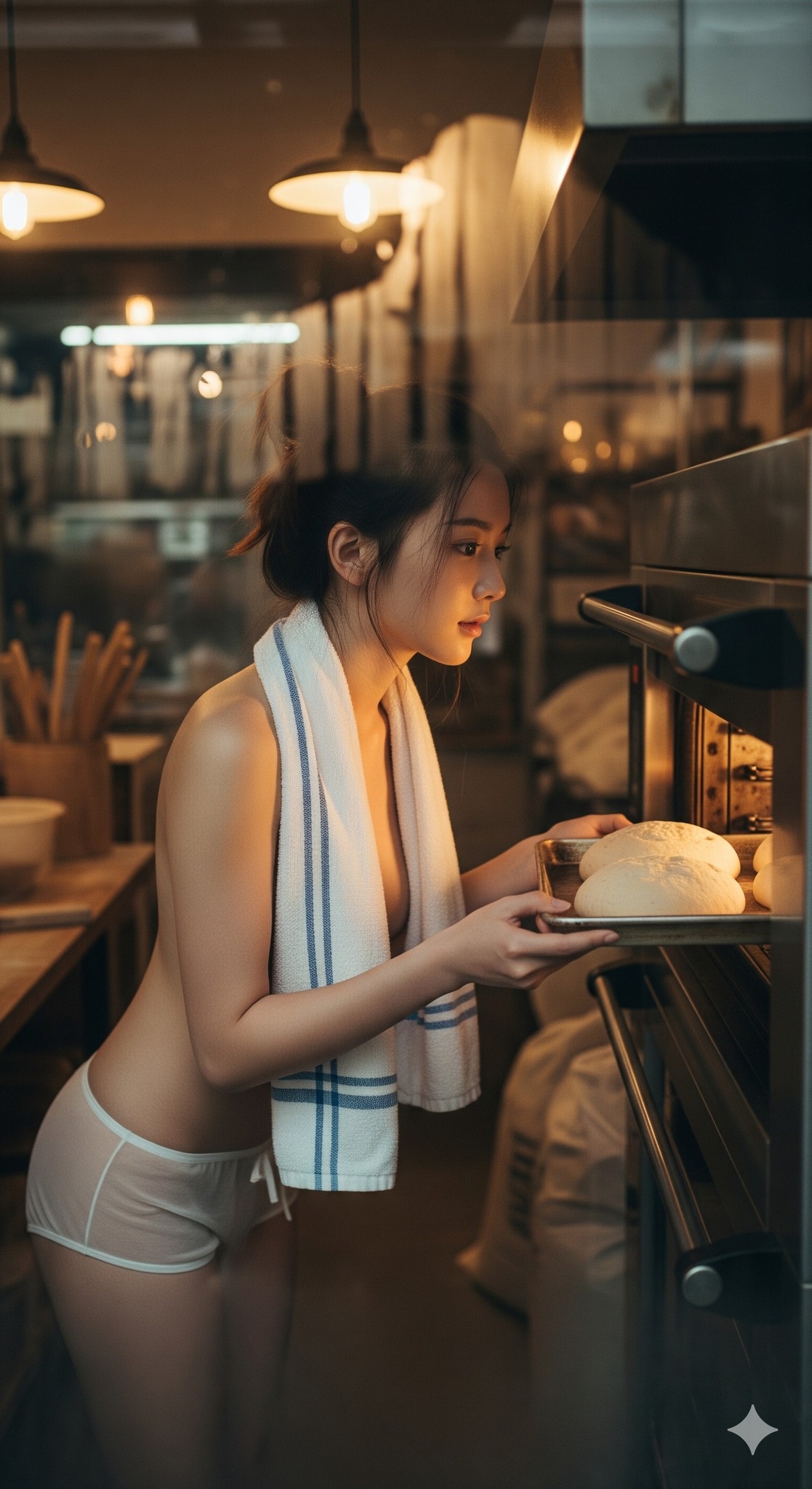 Freshly baked bread